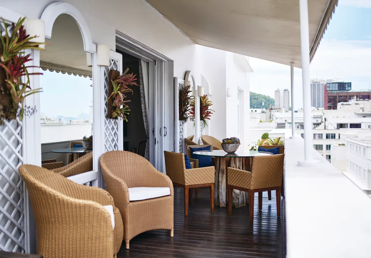 Suíte de 165 m² no Copacabana Palace tem vista privilegiada para a Praia de Copacabana por Divulgação/Copacabana Palace