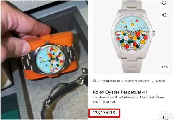 Zé Felipe mostrou seus relógios de luxo por Reprodução/Instagram