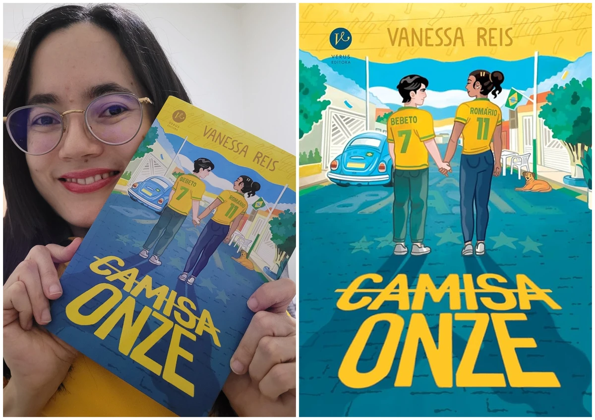 A autora baiana Vanessa Reis lança a comédia romântica Camisa Onze, seu novo livro pela editora Verus
