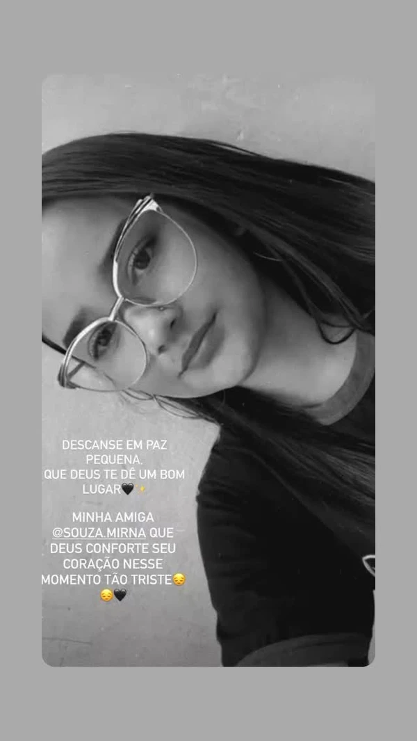Maria Catarina morreu após choque elétrico por Reprodução