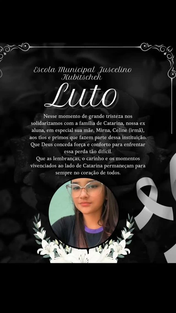 Maria Catarina morreu após choque elétrico por Reprodução