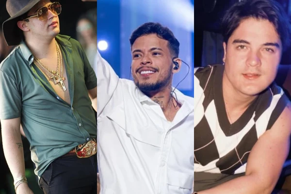 Natanzinho Lima, Felipe Amorim e Eric Land: TCM manda suspender contratos de shows em vaquejada na Bahia