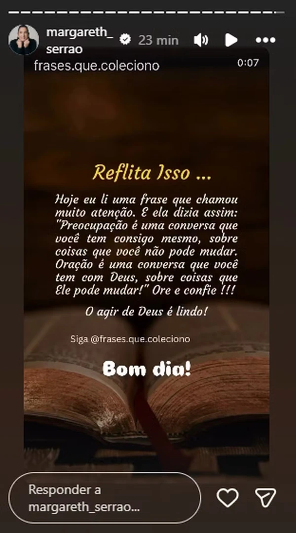 Post de Margareth Serrão
