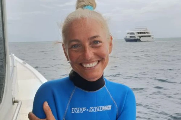 Monica Montefalcone, 51 anos, pesquisadora e professora associada de Ecologia na Universidade de Gênova - Foto: Universidade de Gênova por reprodução redes sociais