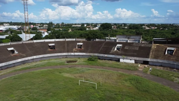 Estádio está em situação deplorável por Reprodução