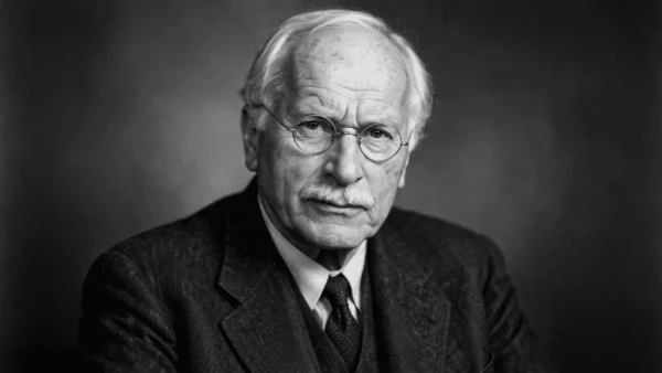 Jung trabalhou ao lado de Freud no início da carreira, mas os dois romperam anos depois por divergências teóricas. por Reprodução