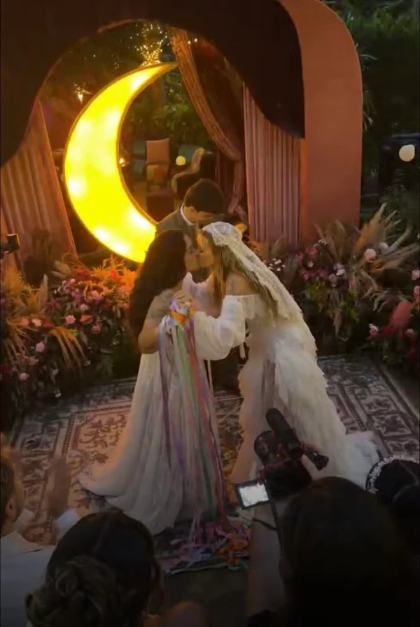 Decoração do casamento de Marcela Mc Gowan e Luiza Martins  por Reprodução/Instagram