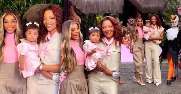 Filha de Ludmilla e Brunna Gonçalves comemora 1º aniversário com festa luxuosa por Reprodução/Instagram
