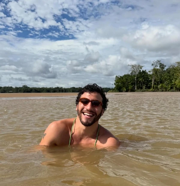 O ator Henrique Barreira por Reprodução/Instagram