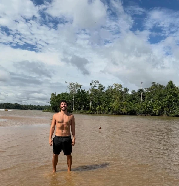 O ator Henrique Barreira por Reprodução/Instagram