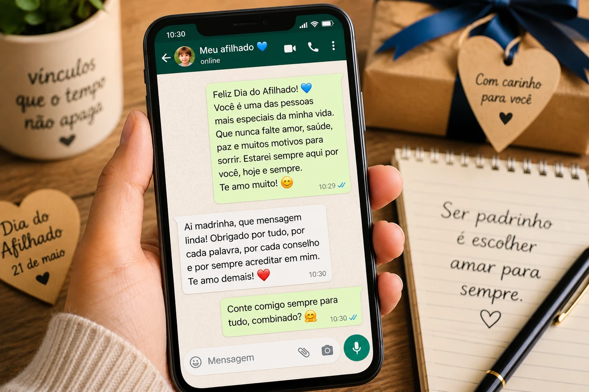 Whatsapp para afilhados