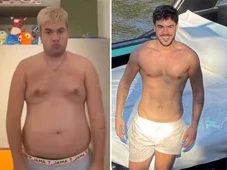 Imagem - FOTOS: Alvaro impressiona ao surgir sem camisa após perder mais de 30 kg
