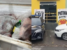 Imagem - Baratas no balcão e insetos no peito de frango: açougue é fechado por irregularidades