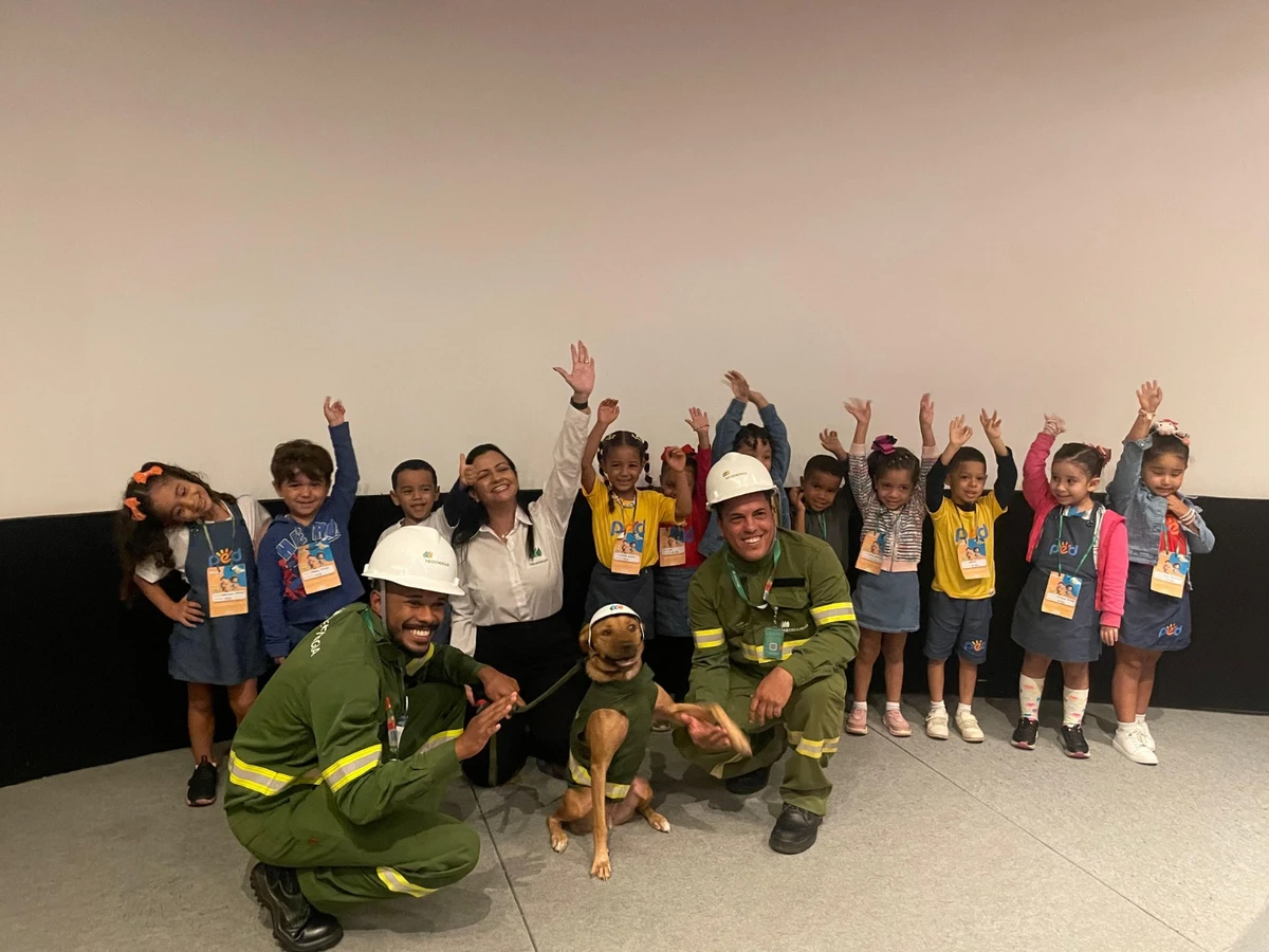ação educativa promovida pela Neoenergia Coelba