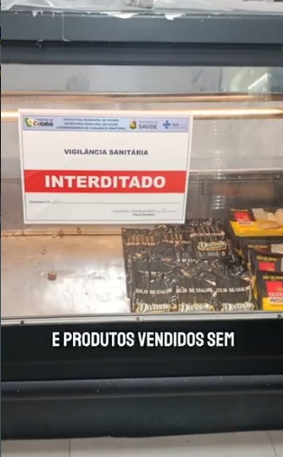 Baratas no balcão e insetos no peito de frango: açougue é fechado por irregularidades  por Polícia Civil de Cuiabá 
