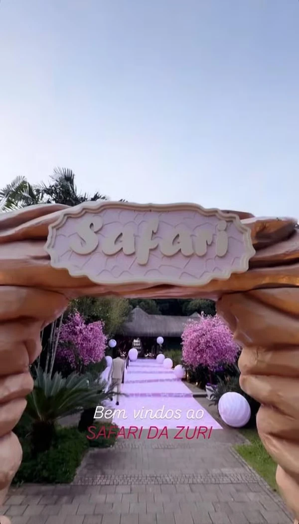 Festa de 1 ano de Zuri por Reprodução