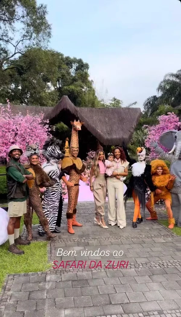 Festa de 1 ano de Zuri por Reprodução