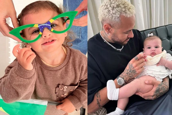 Helena é fruto do relacionamento de Neymar e Amanda Kimberlly