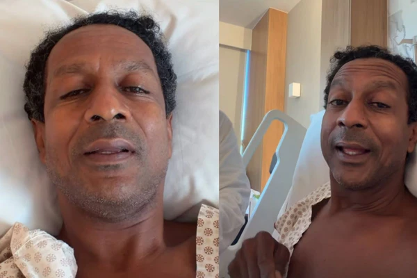 Luís Miranda em hospital de Salvador
