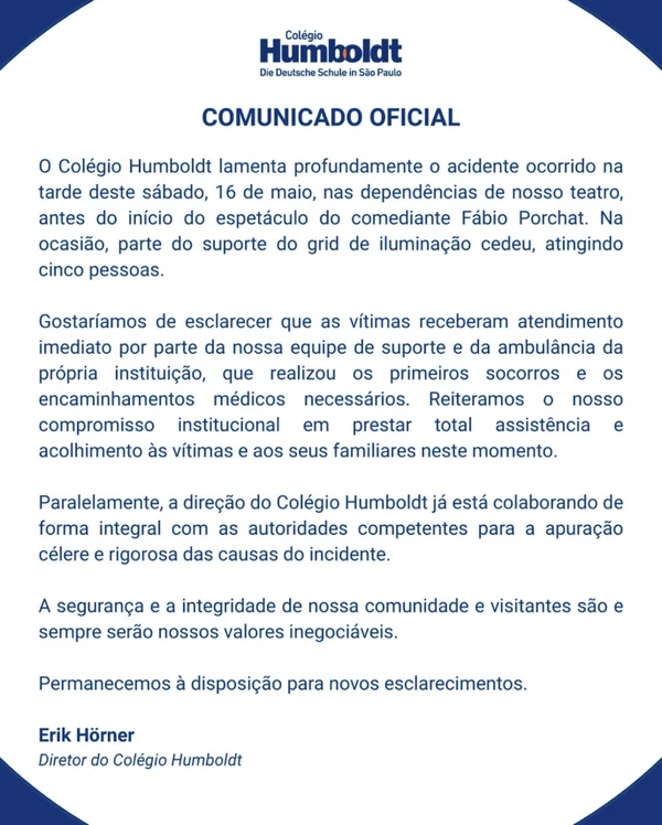 Nota oficial 