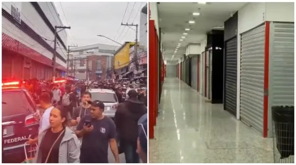 Shoppins foram fechados para verificação de procedência de produtos