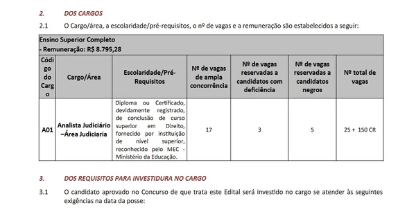 TJ-CE abriu vagas em novo concurso por Reprodução