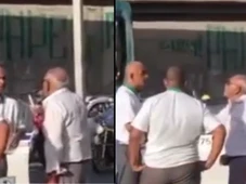 Imagem - Briga entre idoso com chave de fenda e rodoviário trava trânsito em avenida de Salvador