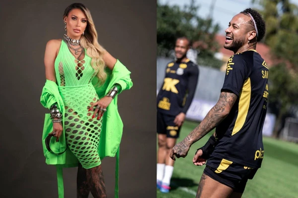 Andressa Urach e Neymar tiveram um breve affair