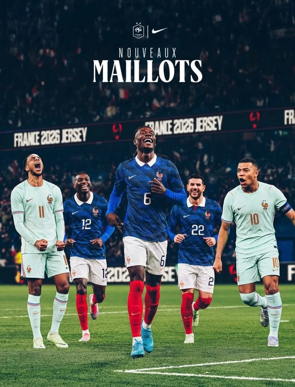 Camisa da França para Copa do Mundo 2026 por Reprodução