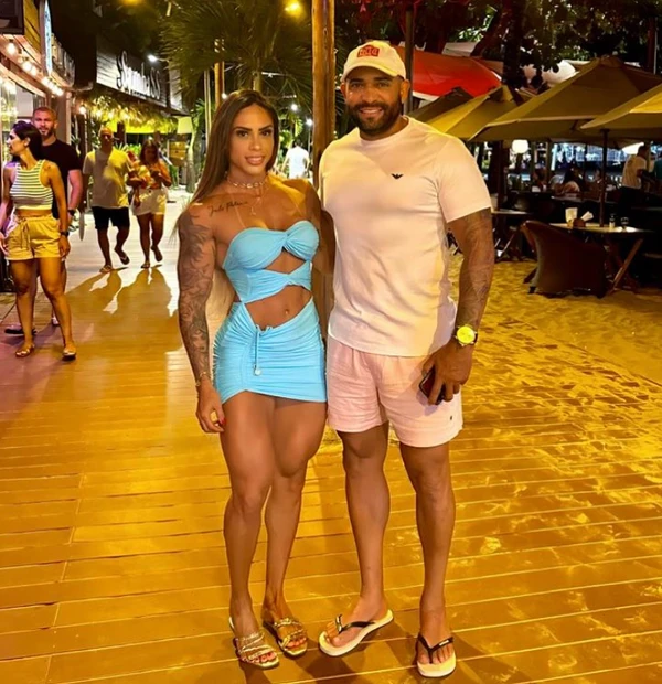 Chelle Patrício e Joadson Pinto foram presos em Salvador por Reprodução/Redes sociais