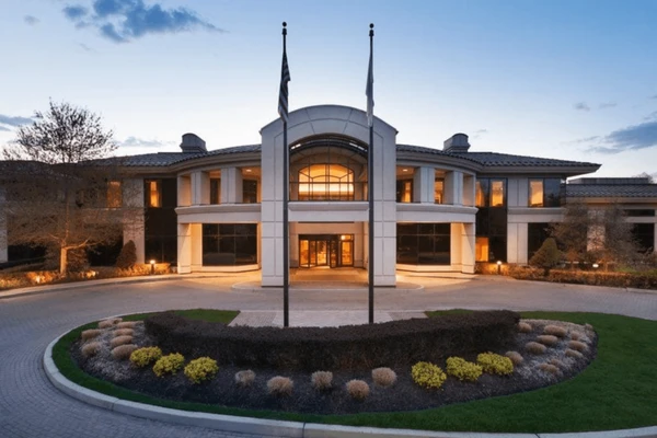 Entrada do hotel The Ridge