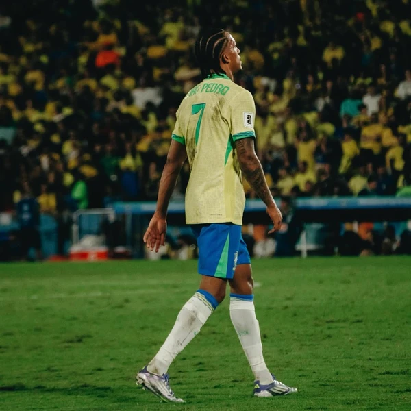 João Pedro na Seleção Brasileira por Reprodução/Redes Sociais
