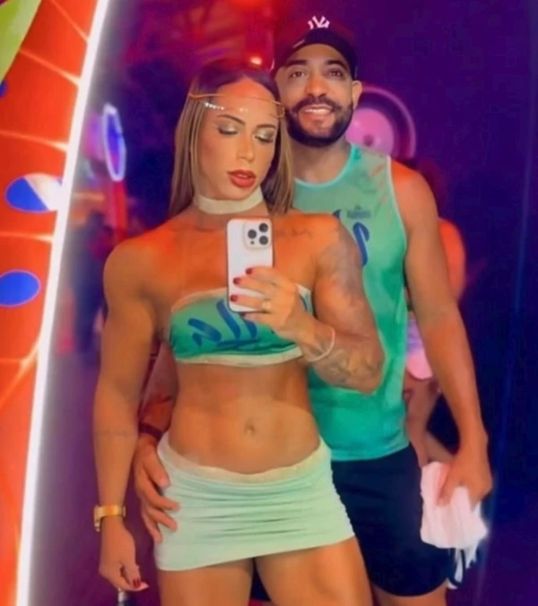 Michele Patrício e Jadson Pinto por Reprodução