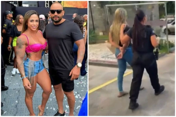 Michele Patrício e Jadson Pinto foram presos