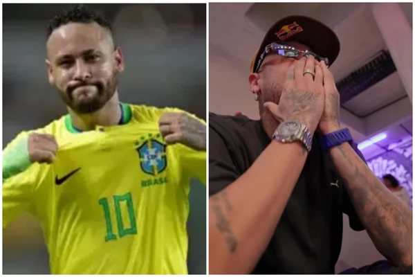 Neymar chorou ao ouvir nome 