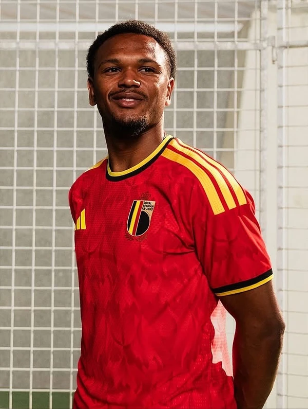 Uniforme da Bélgica para Copa do Mundo 2026 por Reprodução