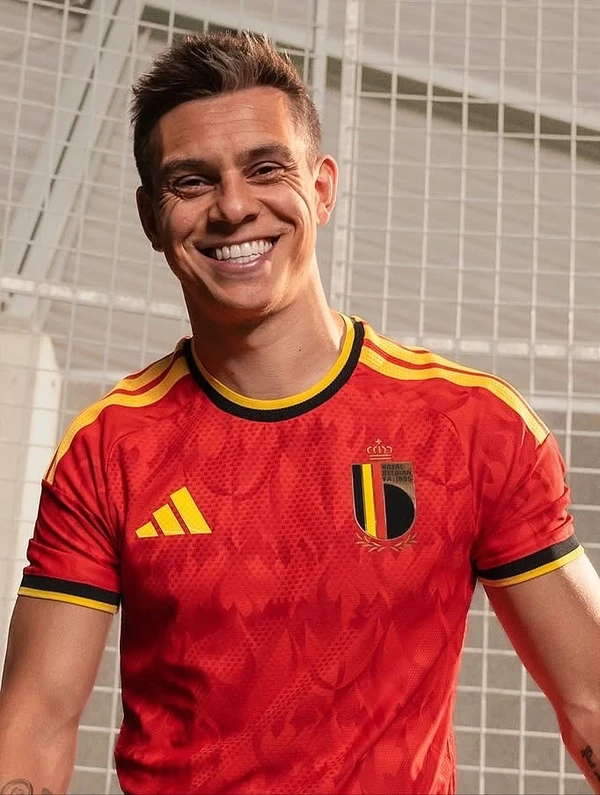 Uniforme da Bélgica para Copa do Mundo 2026 por Reprodução