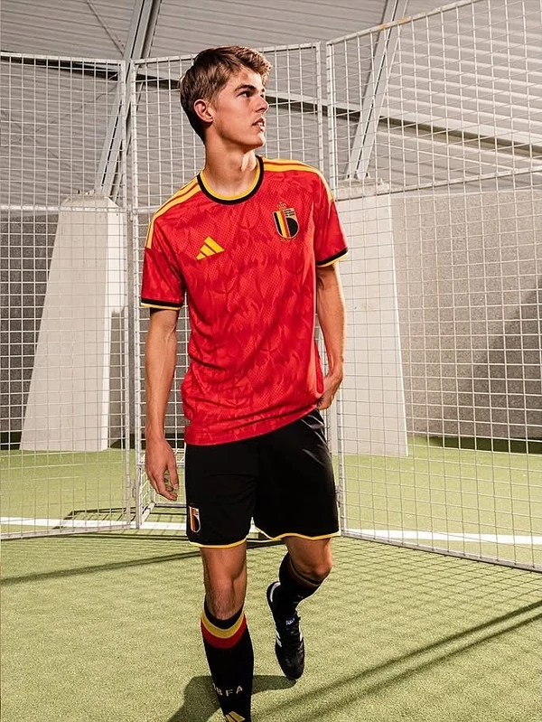 Uniforme da Bélgica para Copa do Mundo 2026 por Reprodução