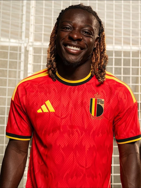 Uniforme da Bélgica para Copa do Mundo 2026 por Reprodução