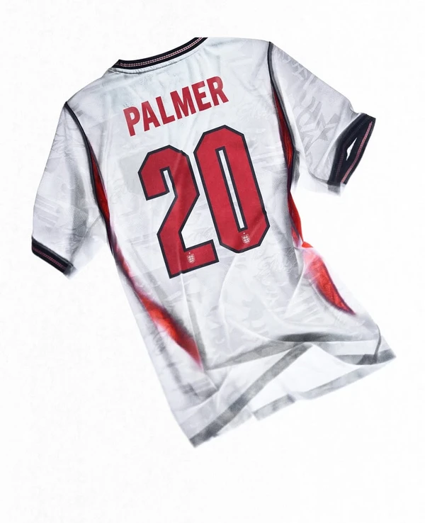 Uniforme da Inglaterra para a Copa do Mundo 2026 por Divulgação