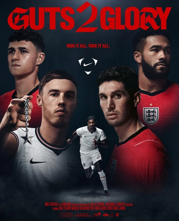 Uniforme da Inglaterra para a Copa do Mundo 2026 por Divulgação