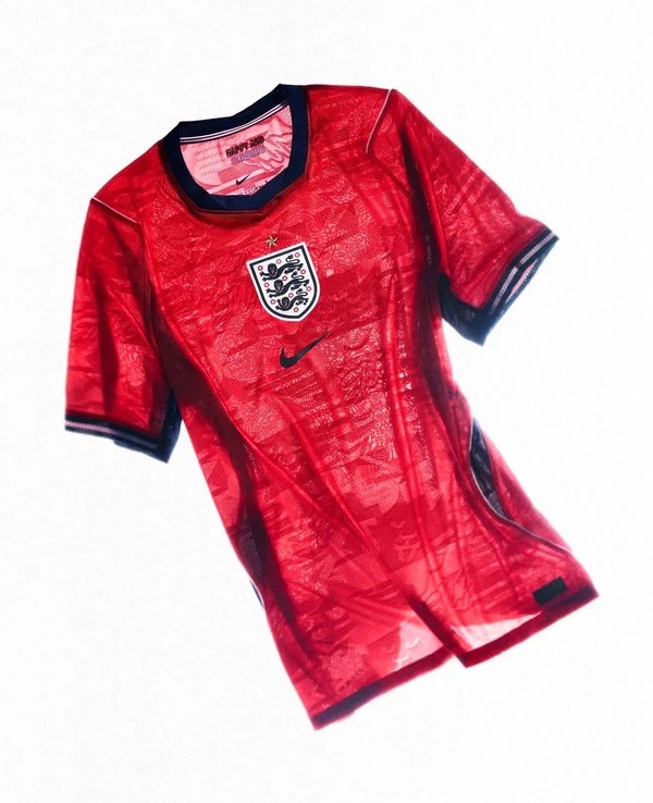 Uniforme da Inglaterra para a Copa do Mundo 2026 por Divulgação