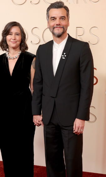 Wagner Moura e Sandra Delgado