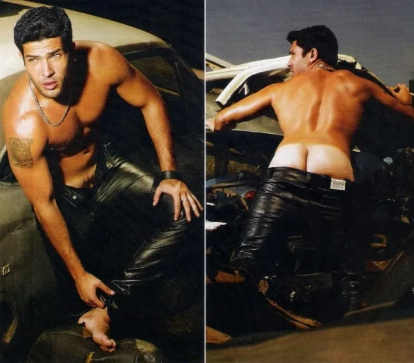 Claudio Andrade em ensaio para a "G Magazine" em 2008 por Reprodução