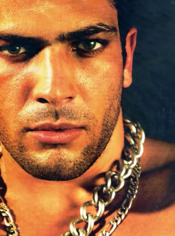 Claudio Andrade em ensaio para a "G Magazine" em 2008 por Reprodução
