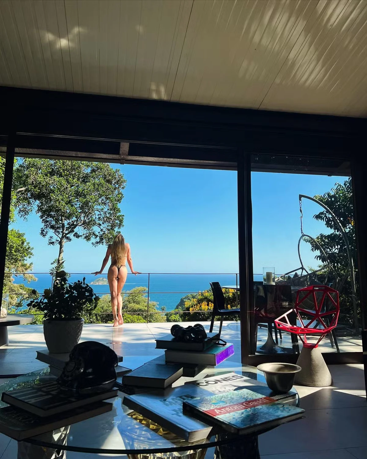 Danielle Winits vive em mansão no Joá com vista para o mar e foco em sustentabilidade por Reprodução