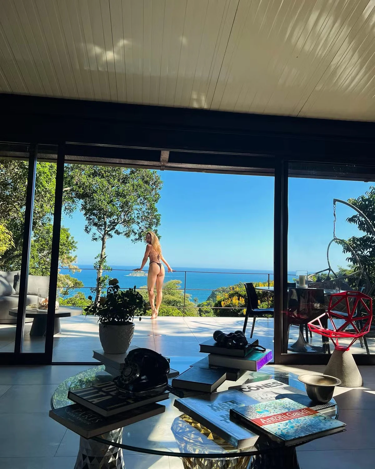 Danielle Winits vive em mansão no Joá com vista para o mar e foco em sustentabilidade por Reprodução