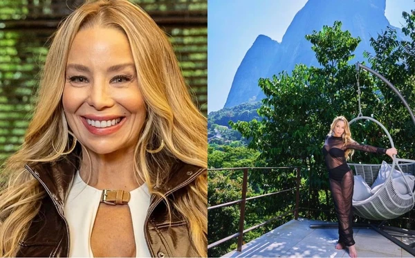 Danielle Winits vive em mansão no Joá com vista para o mar e foco em sustentabilidade