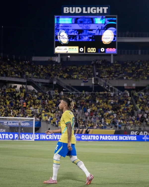 Danilo foi destaque em amistosos e vai para a Copa do Mundo por Reprodução/Redes Sociais