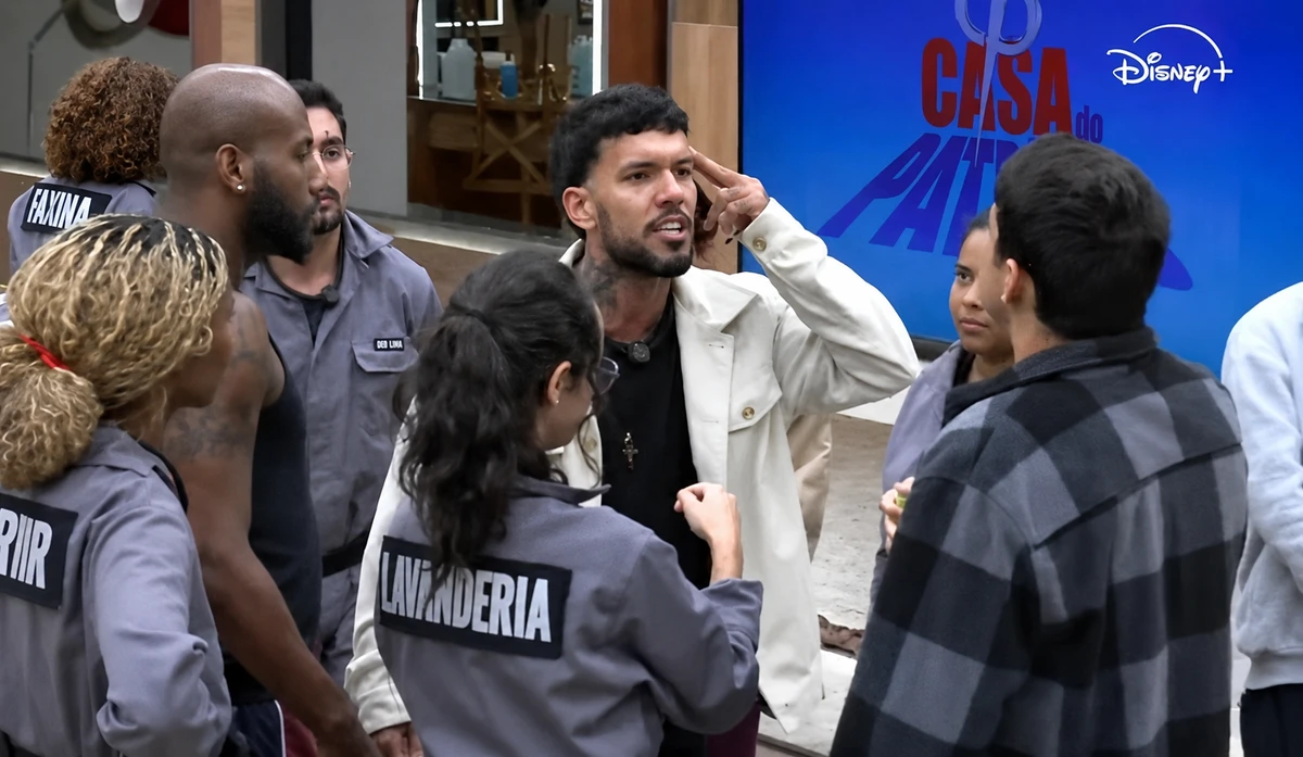 Discussão por comida vira barraco generalizado e domina a Casa do Patrão